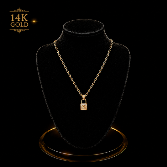 NECKLACE & PADLOCK