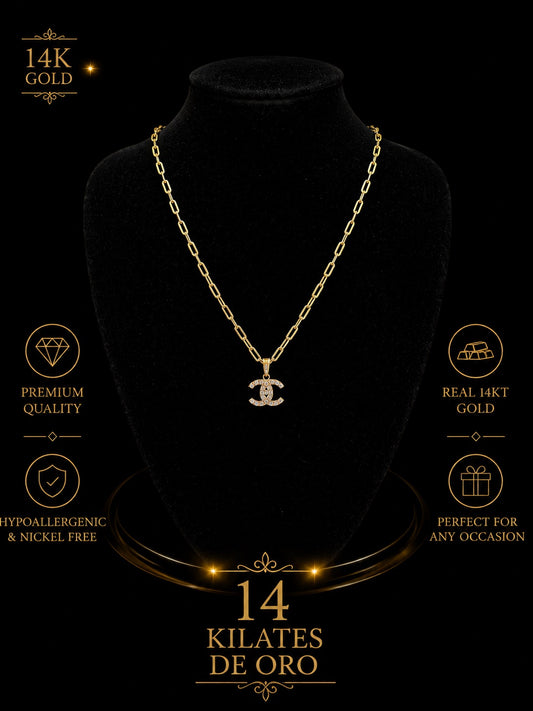 NECKLACE & CHANEL PENDANT