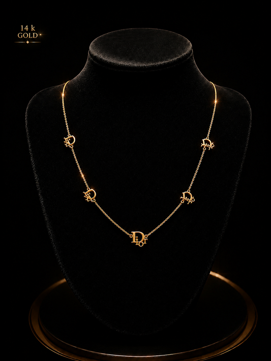 CHRISTIAN DIOR CHAIN 14 K GOLD