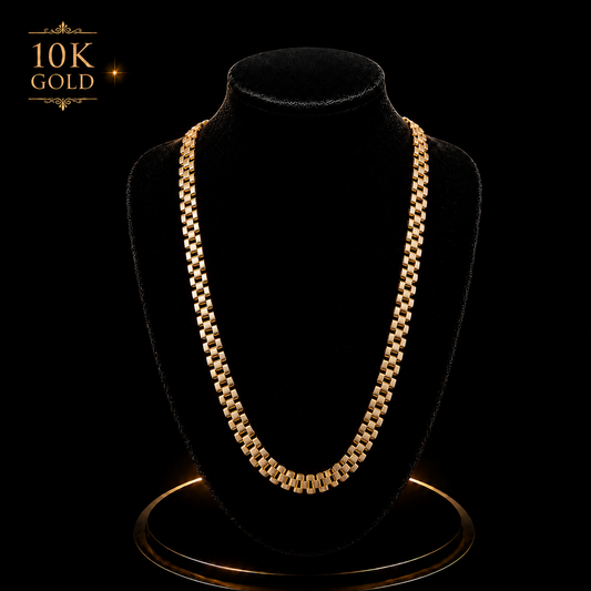 ROLEX CHAIN 10K GOLD 22”
